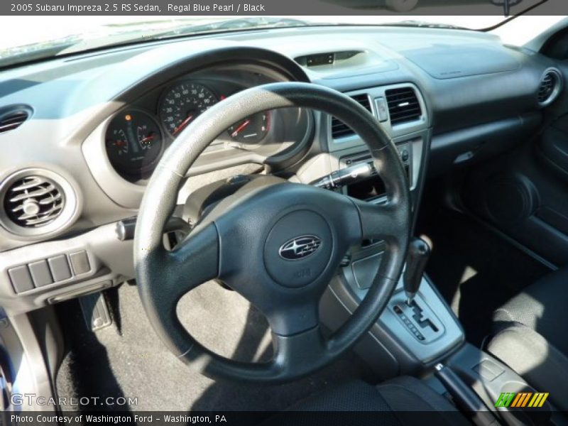 Regal Blue Pearl / Black 2005 Subaru Impreza 2.5 RS Sedan