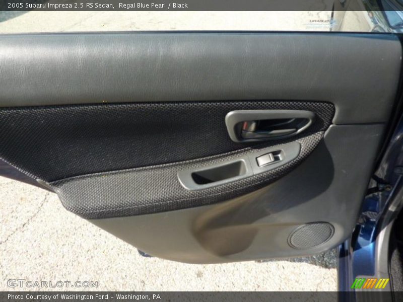 Regal Blue Pearl / Black 2005 Subaru Impreza 2.5 RS Sedan