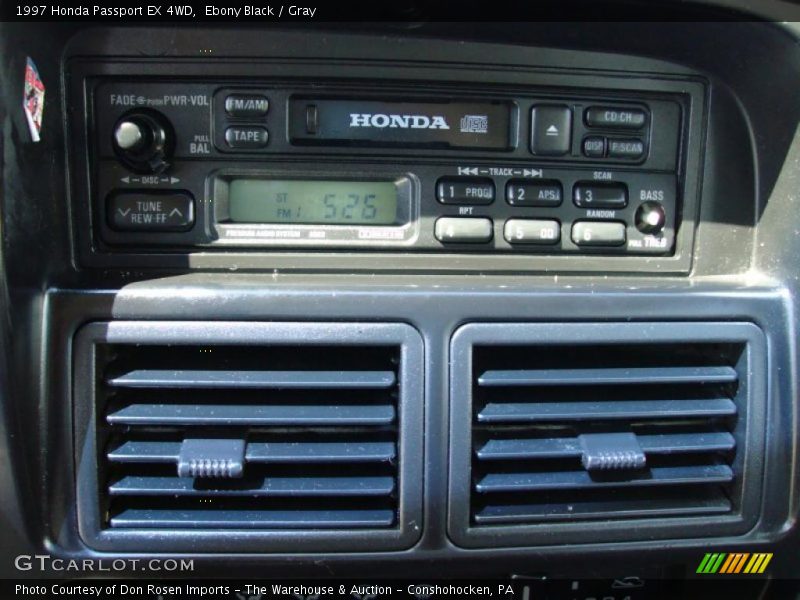 Ebony Black / Gray 1997 Honda Passport EX 4WD
