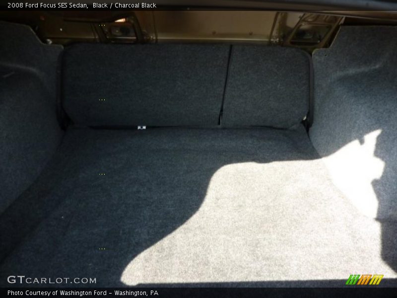 Black / Charcoal Black 2008 Ford Focus SES Sedan