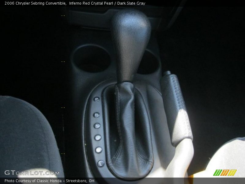Inferno Red Crystal Pearl / Dark Slate Gray 2006 Chrysler Sebring Convertible