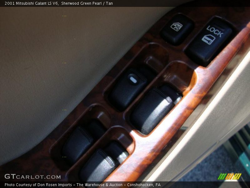 Sherwood Green Pearl / Tan 2001 Mitsubishi Galant LS V6