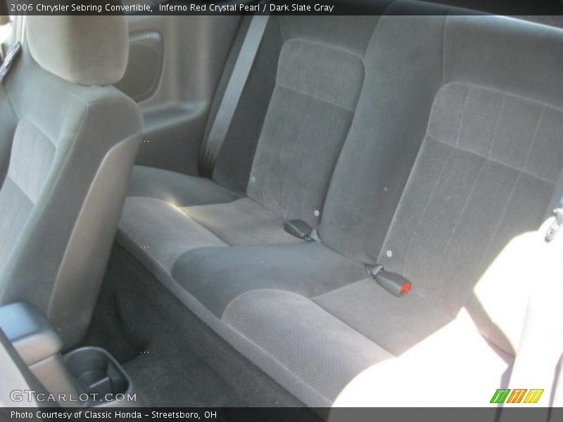 Inferno Red Crystal Pearl / Dark Slate Gray 2006 Chrysler Sebring Convertible