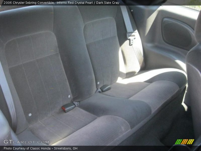 Inferno Red Crystal Pearl / Dark Slate Gray 2006 Chrysler Sebring Convertible