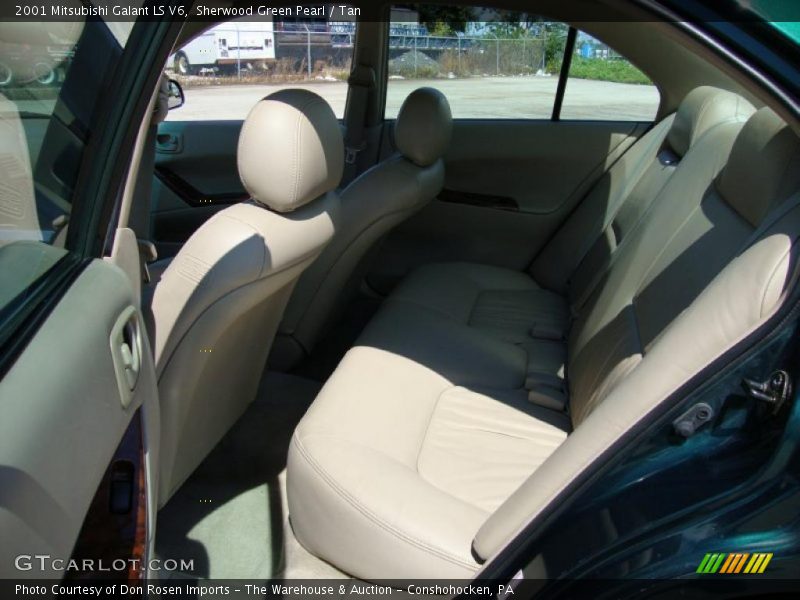 Sherwood Green Pearl / Tan 2001 Mitsubishi Galant LS V6