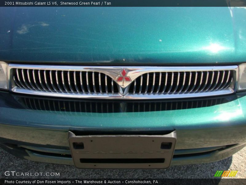 Sherwood Green Pearl / Tan 2001 Mitsubishi Galant LS V6