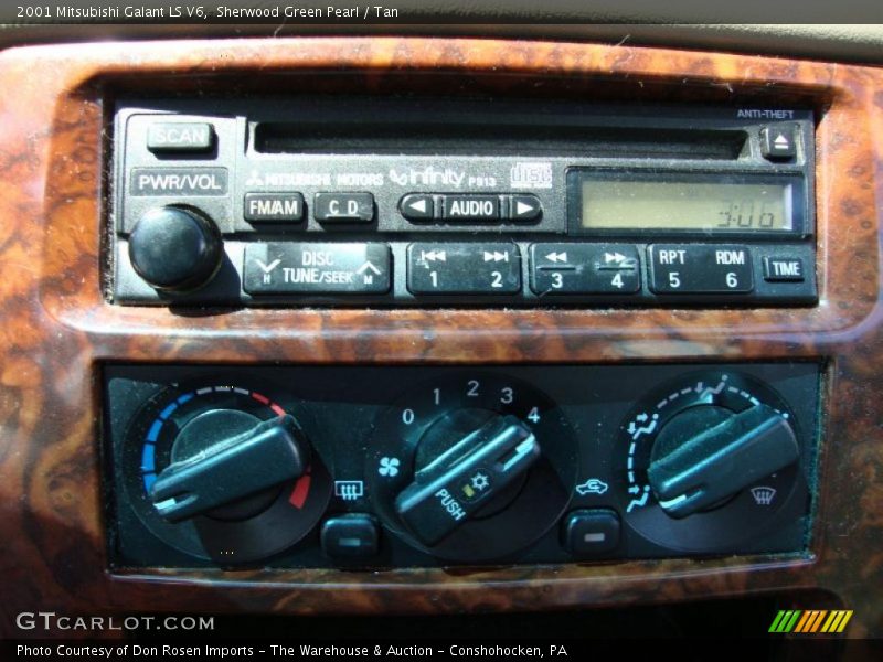Sherwood Green Pearl / Tan 2001 Mitsubishi Galant LS V6