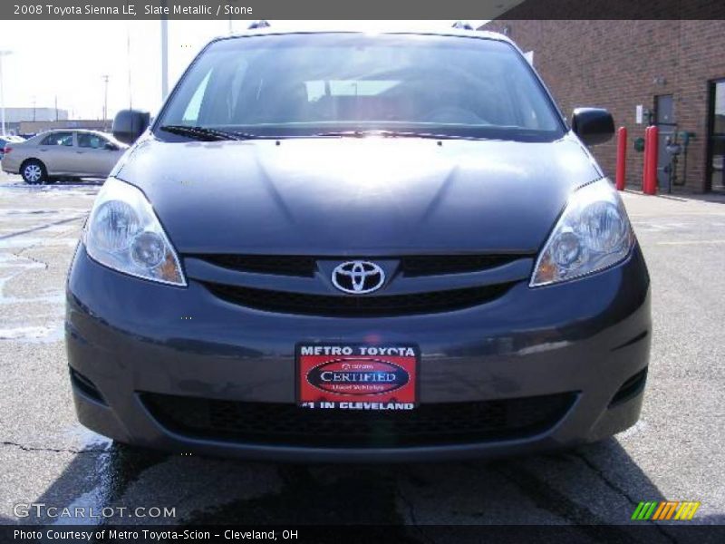 Slate Metallic / Stone 2008 Toyota Sienna LE