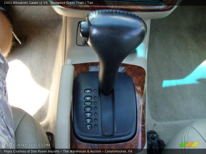 Sherwood Green Pearl / Tan 2001 Mitsubishi Galant LS V6