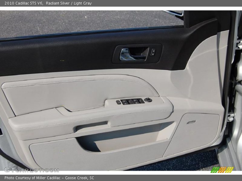 Radiant Silver / Light Gray 2010 Cadillac STS V6