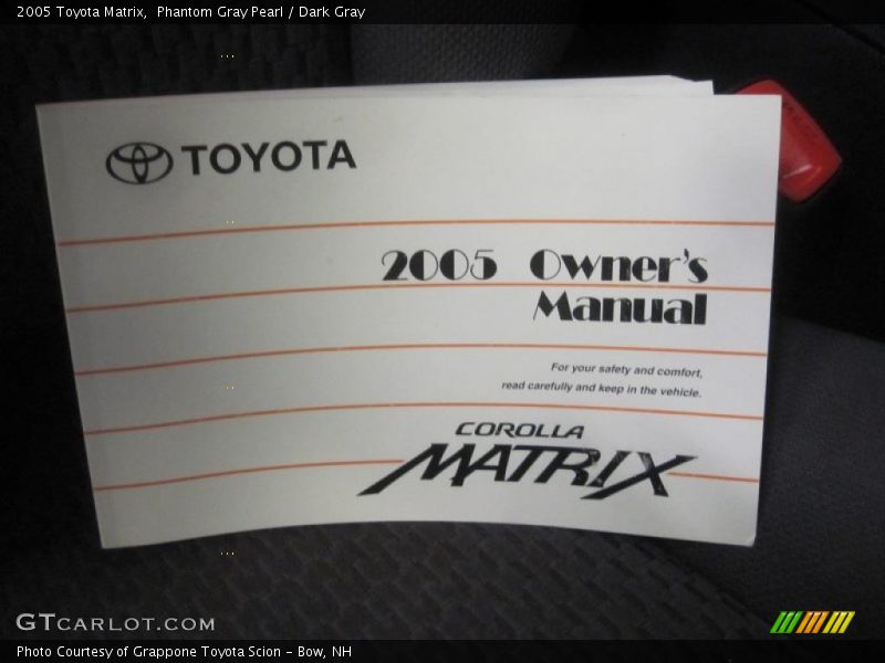 Phantom Gray Pearl / Dark Gray 2005 Toyota Matrix