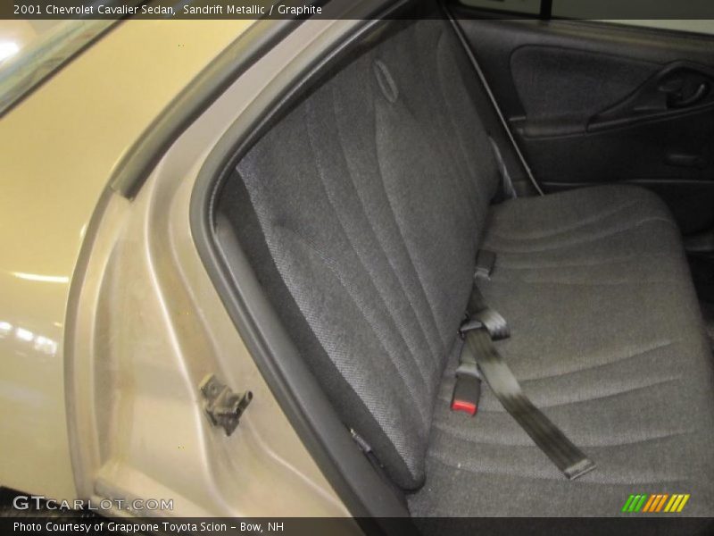 Sandrift Metallic / Graphite 2001 Chevrolet Cavalier Sedan