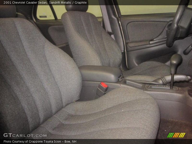 Sandrift Metallic / Graphite 2001 Chevrolet Cavalier Sedan