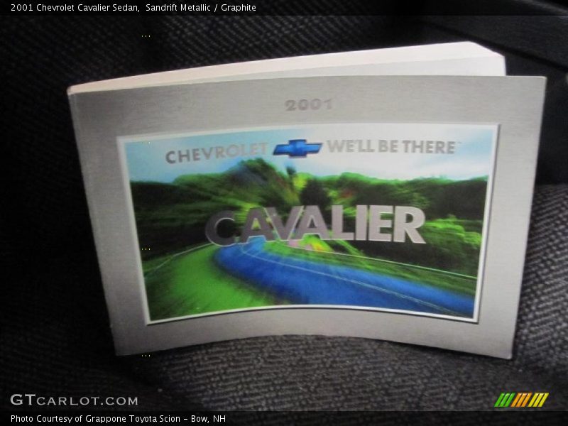 Sandrift Metallic / Graphite 2001 Chevrolet Cavalier Sedan