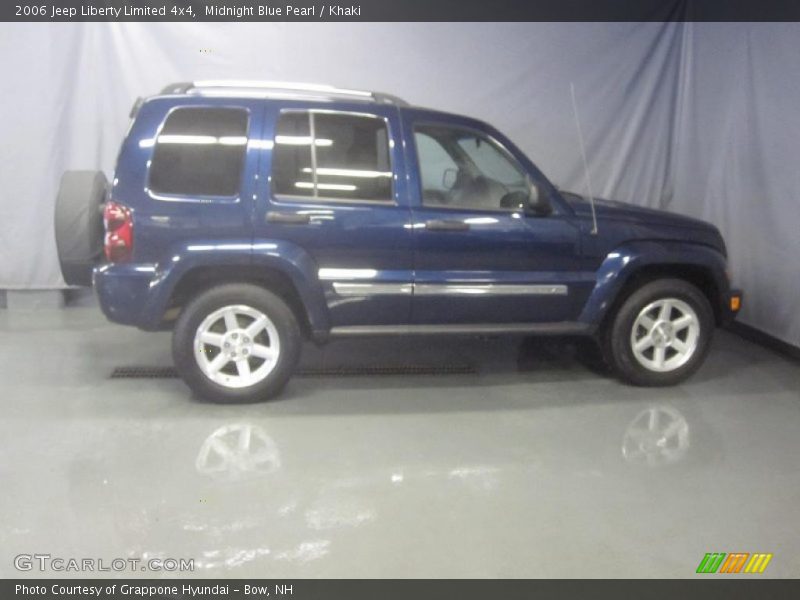 Midnight Blue Pearl / Khaki 2006 Jeep Liberty Limited 4x4