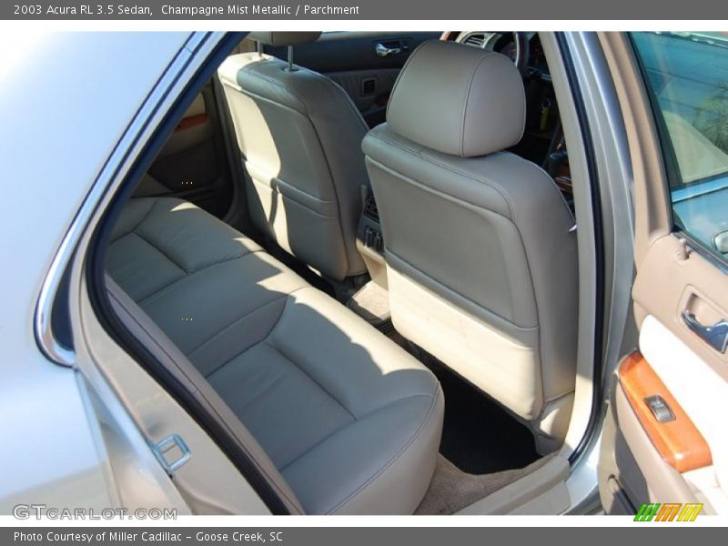 Champagne Mist Metallic / Parchment 2003 Acura RL 3.5 Sedan