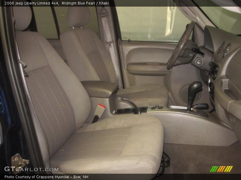 Midnight Blue Pearl / Khaki 2006 Jeep Liberty Limited 4x4