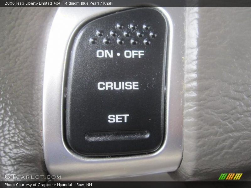 Midnight Blue Pearl / Khaki 2006 Jeep Liberty Limited 4x4