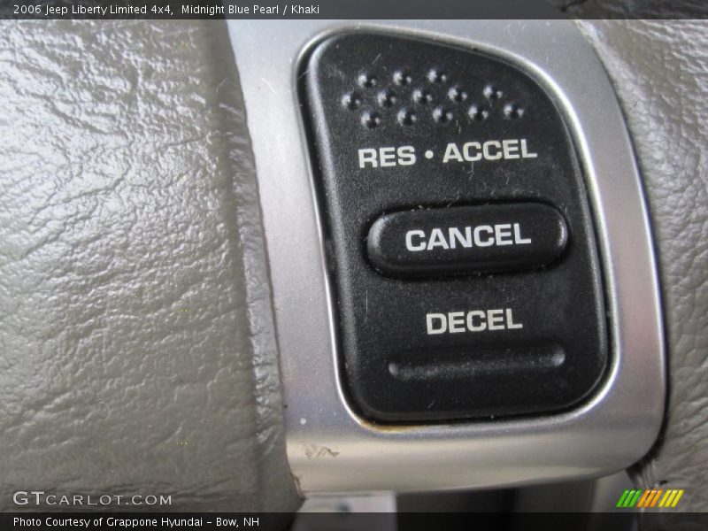 Midnight Blue Pearl / Khaki 2006 Jeep Liberty Limited 4x4
