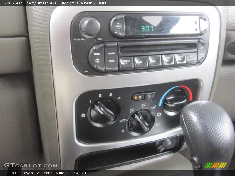 Midnight Blue Pearl / Khaki 2006 Jeep Liberty Limited 4x4