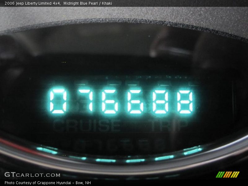 Midnight Blue Pearl / Khaki 2006 Jeep Liberty Limited 4x4