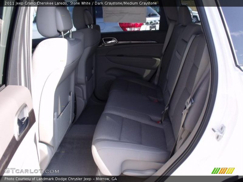 Stone White / Dark Graystone/Medium Graystone 2011 Jeep Grand Cherokee Laredo