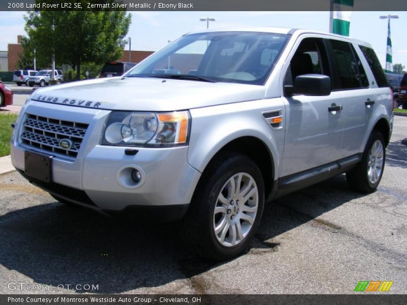 Zermatt Silver Metallic / Ebony Black 2008 Land Rover LR2 SE