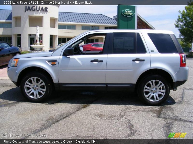 Zermatt Silver Metallic / Ebony Black 2008 Land Rover LR2 SE