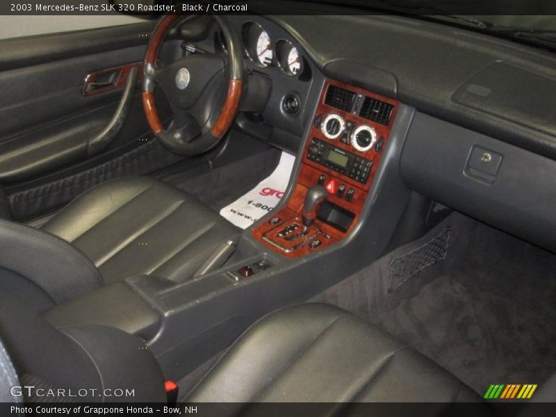 Black / Charcoal 2003 Mercedes-Benz SLK 320 Roadster