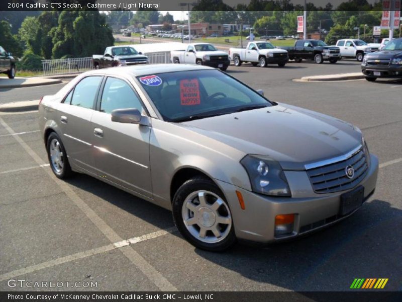 Cashmere / Light Neutral 2004 Cadillac CTS Sedan