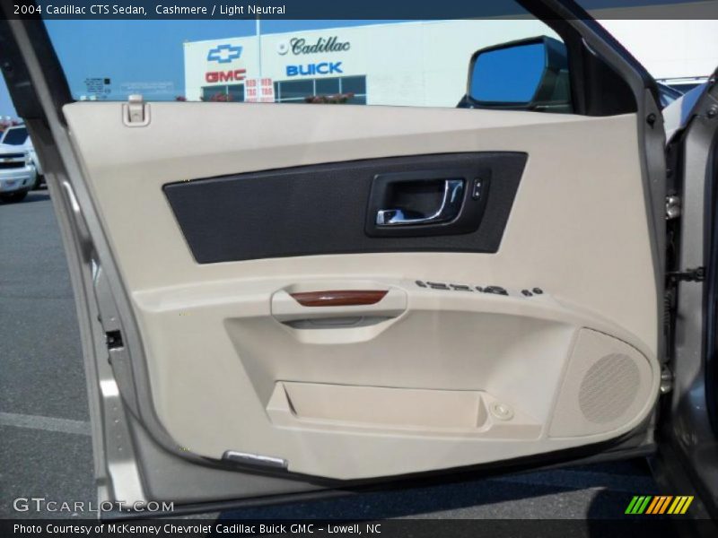 Cashmere / Light Neutral 2004 Cadillac CTS Sedan