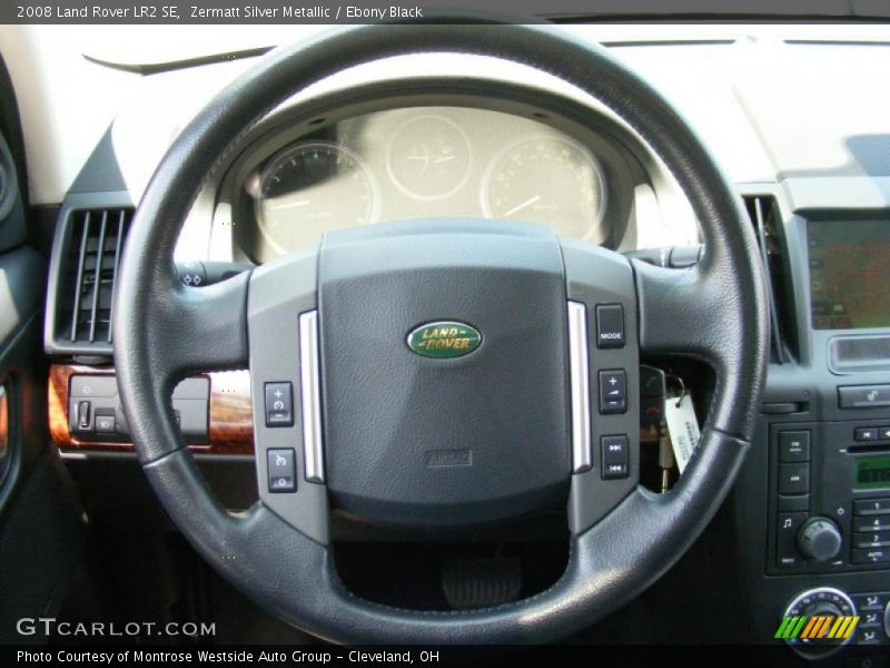 Zermatt Silver Metallic / Ebony Black 2008 Land Rover LR2 SE
