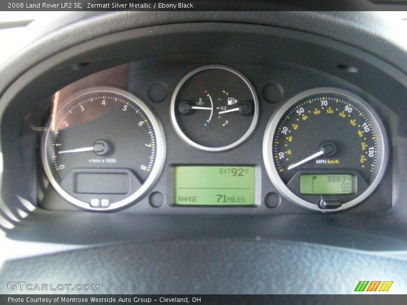 Zermatt Silver Metallic / Ebony Black 2008 Land Rover LR2 SE