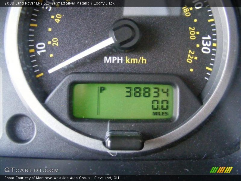 Zermatt Silver Metallic / Ebony Black 2008 Land Rover LR2 SE