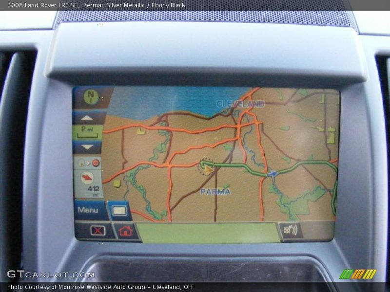 Zermatt Silver Metallic / Ebony Black 2008 Land Rover LR2 SE