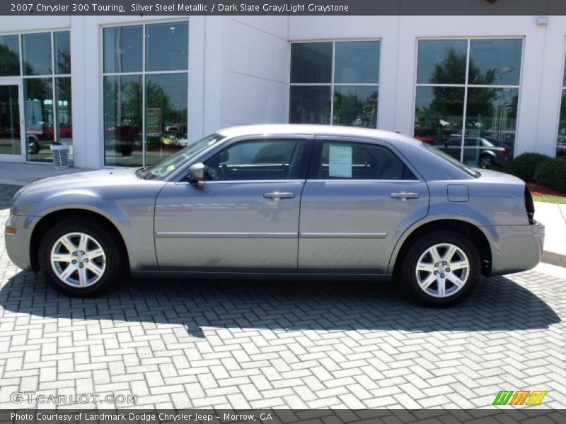 Silver Steel Metallic / Dark Slate Gray/Light Graystone 2007 Chrysler 300 Touring