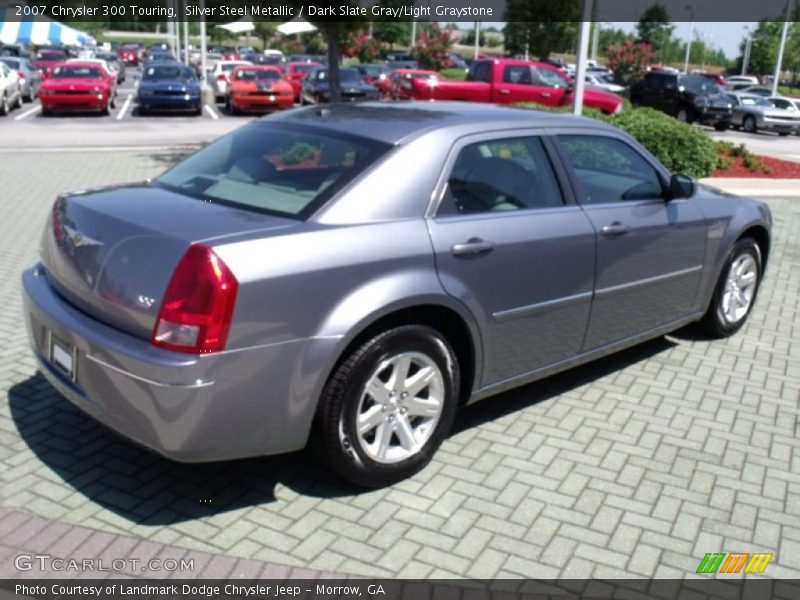 Silver Steel Metallic / Dark Slate Gray/Light Graystone 2007 Chrysler 300 Touring