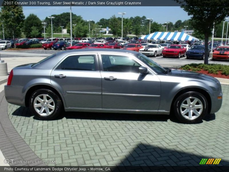 Silver Steel Metallic / Dark Slate Gray/Light Graystone 2007 Chrysler 300 Touring