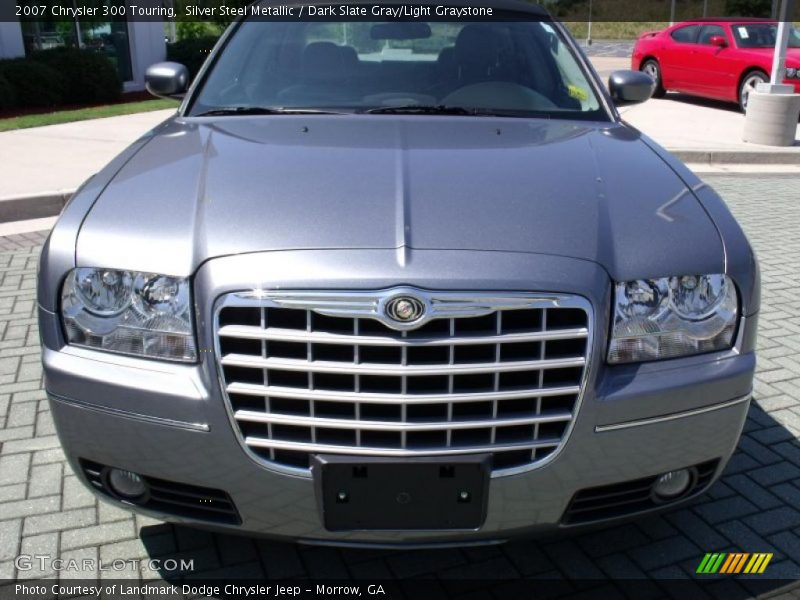 Silver Steel Metallic / Dark Slate Gray/Light Graystone 2007 Chrysler 300 Touring