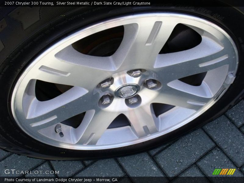 Silver Steel Metallic / Dark Slate Gray/Light Graystone 2007 Chrysler 300 Touring