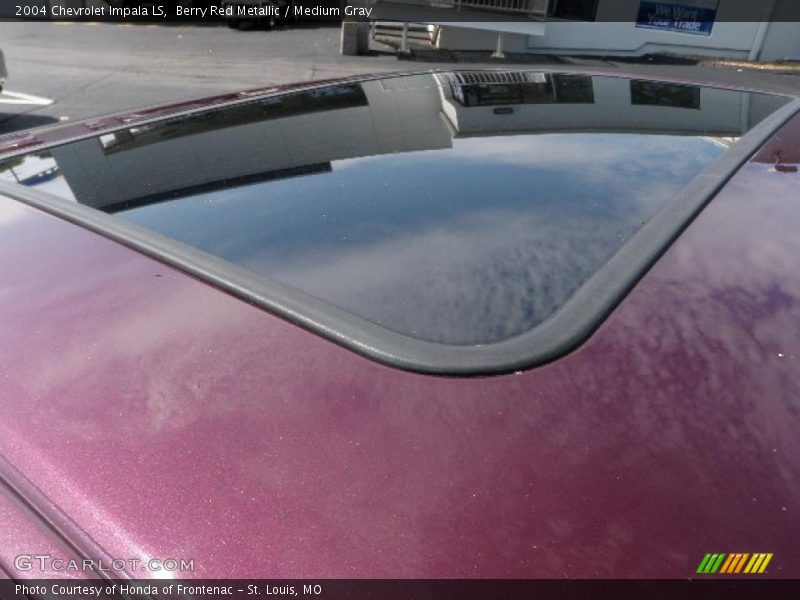 Berry Red Metallic / Medium Gray 2004 Chevrolet Impala LS