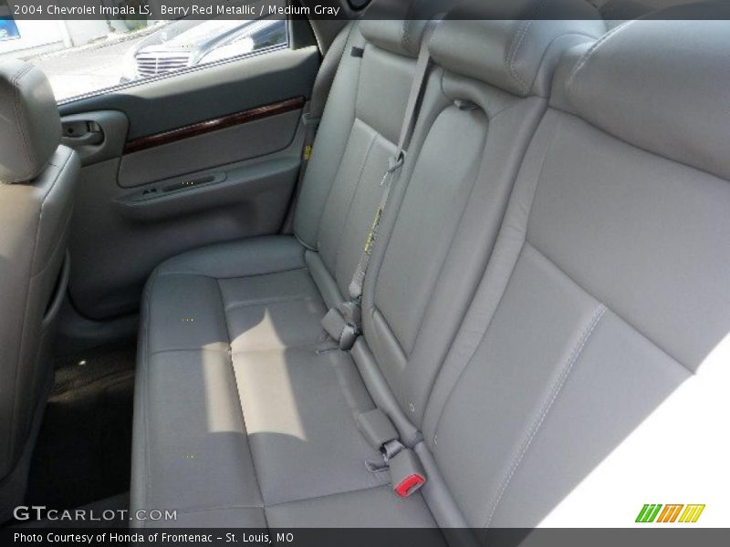 Berry Red Metallic / Medium Gray 2004 Chevrolet Impala LS