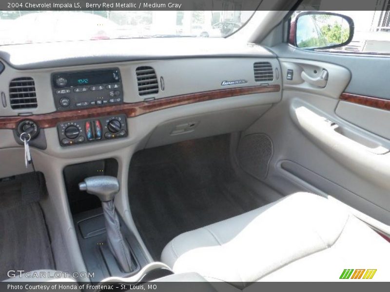 Berry Red Metallic / Medium Gray 2004 Chevrolet Impala LS