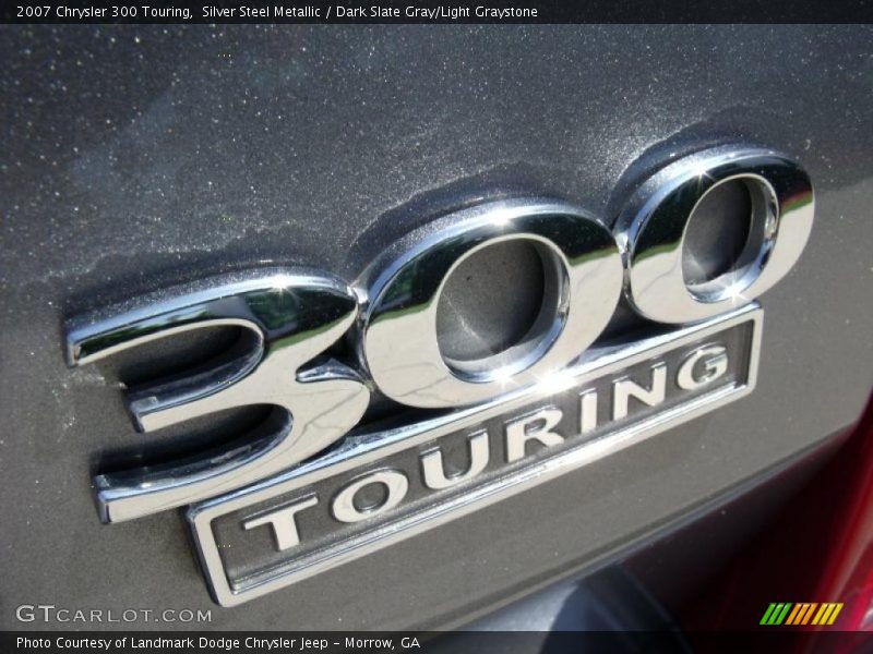 Silver Steel Metallic / Dark Slate Gray/Light Graystone 2007 Chrysler 300 Touring