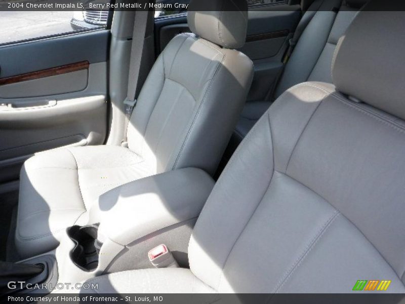 Berry Red Metallic / Medium Gray 2004 Chevrolet Impala LS