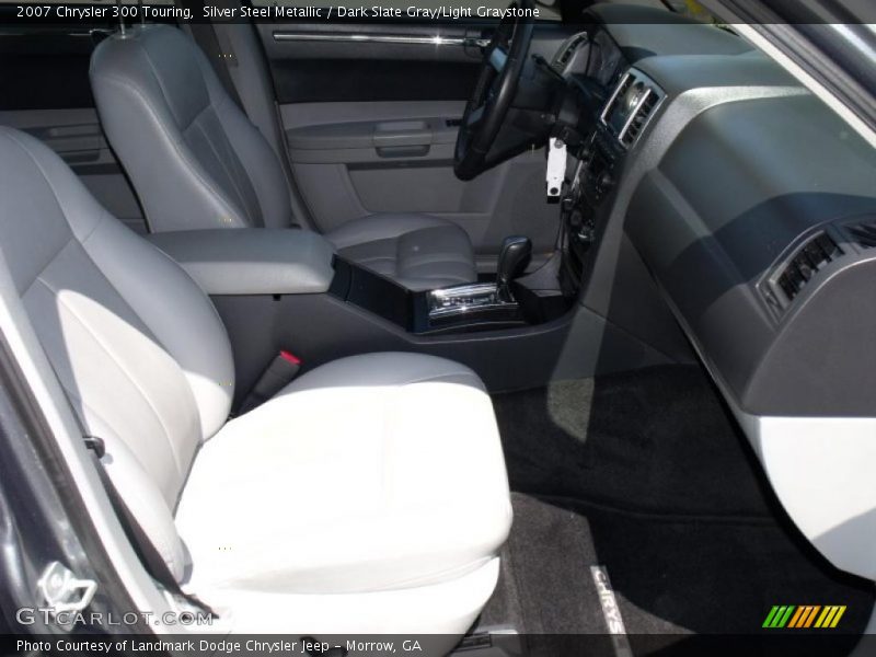 Silver Steel Metallic / Dark Slate Gray/Light Graystone 2007 Chrysler 300 Touring