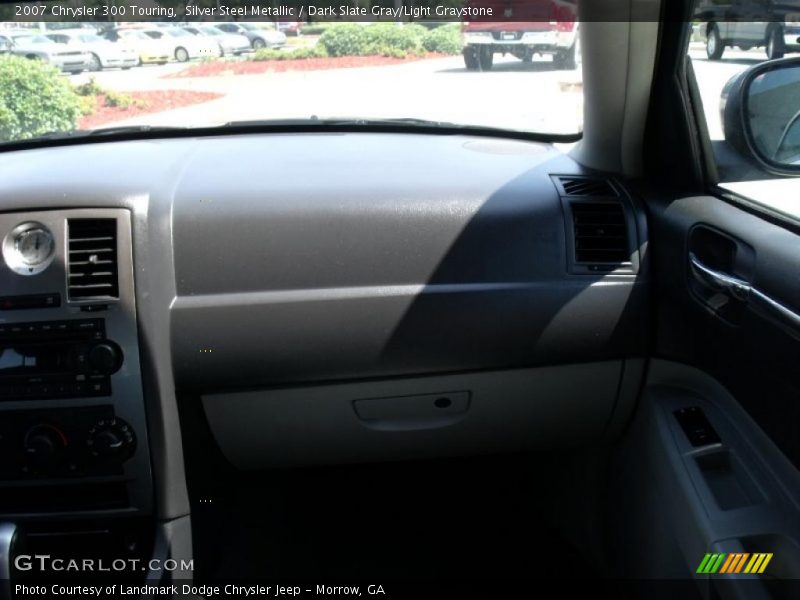 Silver Steel Metallic / Dark Slate Gray/Light Graystone 2007 Chrysler 300 Touring
