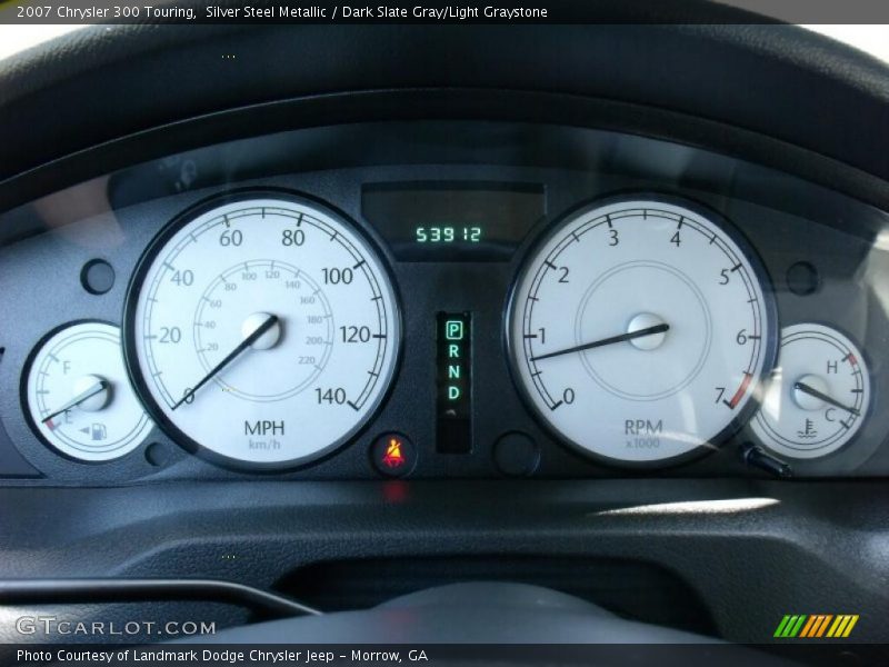Silver Steel Metallic / Dark Slate Gray/Light Graystone 2007 Chrysler 300 Touring