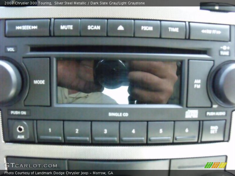 Silver Steel Metallic / Dark Slate Gray/Light Graystone 2007 Chrysler 300 Touring