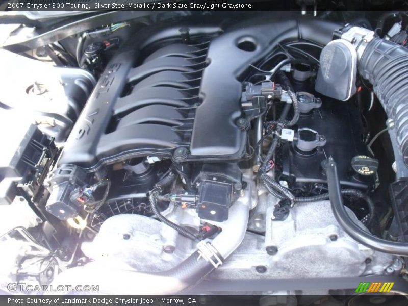 Silver Steel Metallic / Dark Slate Gray/Light Graystone 2007 Chrysler 300 Touring